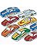 Madelaine Premium Solid Milk Chocolate Race Cars Wrapped In Italian Foil (Race Cars, 6 Oz)