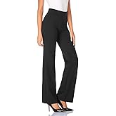 Tapata Women Dress Pants 28"/30"/32"/34" High Waist Stretchy Bootcut Pants Tall, Petite, Regular for Office Business Casual