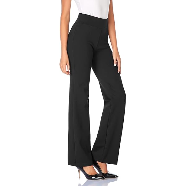 Pantalones 3/4 Para Mujer De Cintura Alta – Elásticos, Cómodos Y Con Corte Recto, Ideales Para Trabajo U Ocio, Talla Regular