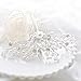 Yean Pearl Bridal Hair Comb Silver Leaf Wedding Hair Piece Crystal Hair Accessories for Women and Girls