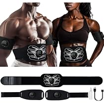 Amazon.com: ABS Stimulator Belt Muscle Machine: EMS Fitness ...