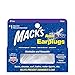 Mack's AquaBlock Swimming Earplugs, 2 Pair - Comfortable, Waterproof, Reusable Silicone Ear Plugs for Swimming, Snorkeling, Showering, Surfing and Bathing (Clear)