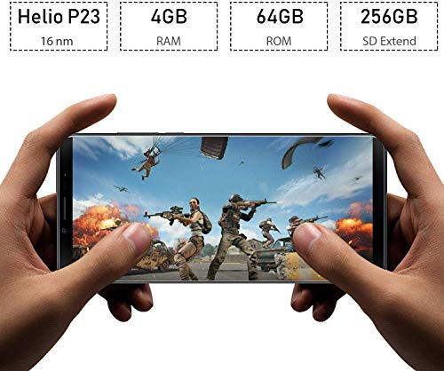 CUBOT X19 64GB 5.93-Inch FHD+ 4G Smartphone Unlocked with 4GB RAM, Android 9.0, Dual Sim, 4000mAh Battery, 16MP Camera, Fingerprint Sensor,Face ID-Gradient - Thumbnail 4