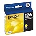 Epson 126 DURABrite Ultra Ink Yellow Cartridge for WF-3520, WF-3530, WF-3540, WF-520, WF-545, WF-630, WF-633, WF-635, WF-645, WF-7010, WF-7510, WF-7520, WF-840, WF-845 and Other Select Models
