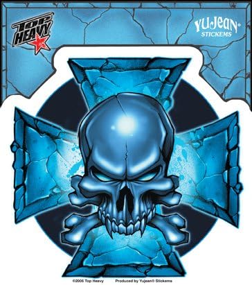 Blue Cross of Iron Sticker/Decal