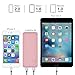 Puridea S5 pink 7000mAh 2.1A Output Power Bank,Ultra Compact Portable phone Charger (2A Input Li-polymer Battery Banks)for for Apple iPhone 4 5 6 7 Plus Samsung HTC Nokia LG Sony Blackberry