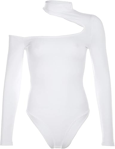 white long sleeve bodysuit