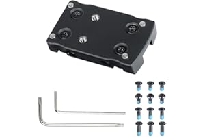 ohhunt Universal Rib Mount | Compact Dot Optic Steel Mount Plate Compatible with Vortex Venom/Viper/Burris Fastfire/Docter