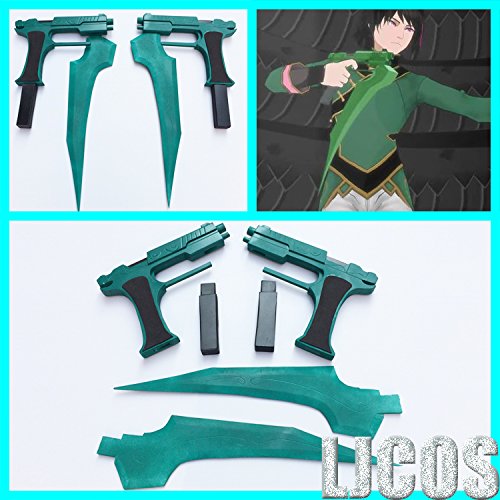 RWBY Lie Ren StormFlower double weapons Cosplay Prop