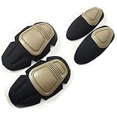 HANSTRONG GEAR Tactical Military Paintball Elbow Knee Pads Airsoft Combat Protective Set