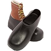 Tingley 1300 Work Rubber Overshoe, Large, Black