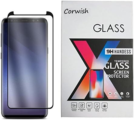 Galaxy S9 Screen Protector, 3D Curved Edge To Edge Case Friendly Full Coverage Tempered Glass Protective Cover Film for Samsung S 9 Cell Phone (For S 9, not for S 9 Plus) (Full Adhesive Glue)