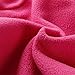 LittleSpring Toddler Girls Fleece Vests Zipper Lightweight Soft Hot Pink, Size 4