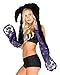 iHeartRaves Rabbit Violet Sky Rave Spirit Animal Furry Hood