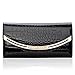 Vbiger Alligator Pattern Lady's Money Clip Wallet Cow Leather Trifold Long Style