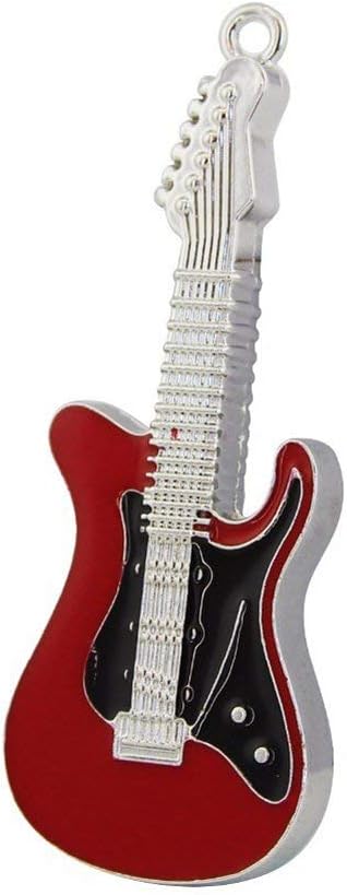 32GB USB 2.0 Flash Drive Metal Music Guitar Shaped Pen Drive Memory Stick Thumb Drive