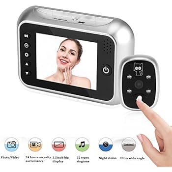 Video Doorbell, LCD Digital Wireless Video Doorbell Camera