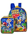 Sonic the Hedgehog Backpack and Lunchbox - blue/multi, one size