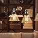 CLAXY Ecopower Industrial Edison Antique Glass 1-Light Mini Pendant Hanging Light
