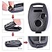 MIKKUPPA Key Shell Replacement for Honda CR-V Odyssey Accord Crosstour Civic CR-Z Fit Key Fob Cover with Screwdriver