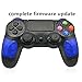 PS4 Controller Wireless Updated PS4 Dualshock4 Joystick - KLNO PS4S2 Bluetooth Gamepad Sixaxis, Super power, USB Charger, Sixaxis, with charger cable For Playstation4(Diamond)