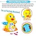 Coolecool Cute Duck Baby Musical Toys 18 Months Light Up Educational Electronic Activity Sound Music Toys for Toddlers Infant Preschools Kids (Yellow)
