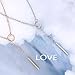 Unicra Simple Ring Necklace Silver Y-Necklace Chain Bar Pendant Necklaces Jewelry for Women and Girls (A-Simple)