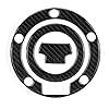 EVGATSAUTO Motorfiets Tank Sticker, Koolstofvezel Motorfiets Gas Tank Cap Pad Cover Sticker Decals fit voor Yamaha YZF…