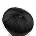 Dreambeauty 100% Human Hair Virgin Remy Human Short Hair Wigs for African American Women Cheap Human Hair Wig 1B Natural Black Color