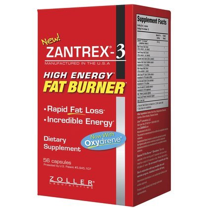 Zantrex-3 High Energy Extreme Fat Burner Caps, 56 ct