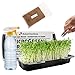 Microgreens Growing Kit - Organic Non GMO Seeds - Indoor Sprouting Greenhouse Tray - Radish Beets Kale Broccoli