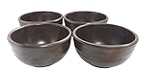 Set of 4 Korean Traditional Ceramic Bowls for
