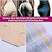 QOVOQ Women's Underwear Cotton Seamless Underpants Briefs Soft Breathable Middle Waist Panties Pack (Color01Pack5, US Size M=Tag Size XL)