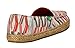 Sanuk Womens Funky Fiona Ivory/Spiced Coral Mod Geo Loafer 8 B (M)