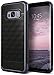 Galaxy S8 Case, Caseology [Parallax Series] Slim Dual Layer Protective Textured Geometric Cover Corner Cushion Design for Samsung Galaxy S8 (2017) - Black/Orchid Gray