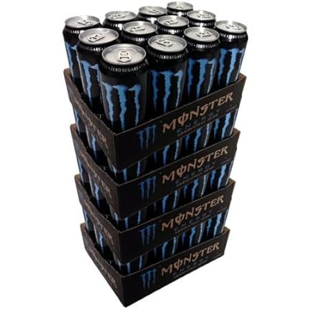 Monster Energy Drink 'Absolutely Zero' 48 x 0,5l Dose (Zuckerfrei)