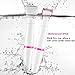 Women Shaver Rechargeable 2 in 1 Bikini Trimmer for Women Waterproof Electric Women Trimmer/Lady Shaver/Razors for Women with Shaving&Bikini Head Wet/Dry Use&Smooth Glide Technology