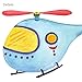 DECOWALL DS4-8015 The Transports Kids Wall Stickers Wall Decals Peel and Stick Removable Wall Stickers for Kids Nursery Bedroom Living Room Decor