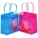 Peppa Pig Party Favor Goody Tote Candy Bag Great Child Birthday Gift, 12 Piece