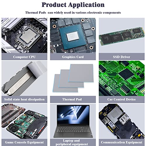 Thermalright Thermal Pad Silicone Thermal Pads 12.8 W/mK, Non