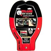 Winner International The Club 491 Tire Claw XL Security Device, red black