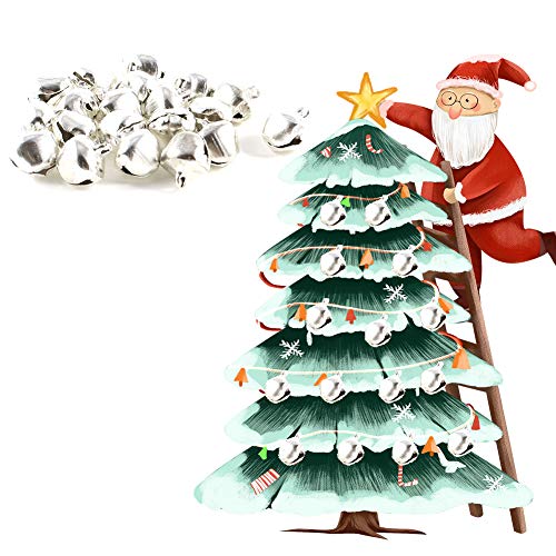 image for NaisiCore 20 PCS Small Cute Jingle Bells Mini Metal Bells for Christma