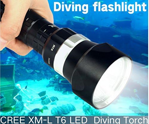 6000lm New Arrive 100m Underwater 4x Cree Xm-l U2 LED Solarstorm Dx4 Diving Flashlight Torch Lamp