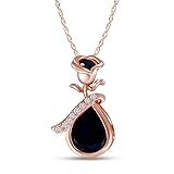 AFFY White CZ & Simulated Blue Sapphire Bezel