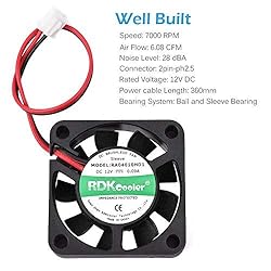 UCEC 40mm 12V Fan DC Brushless Fan 12v Cooling Fan