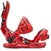 Gnu Mutant Snowboard Bindings - Large/Red