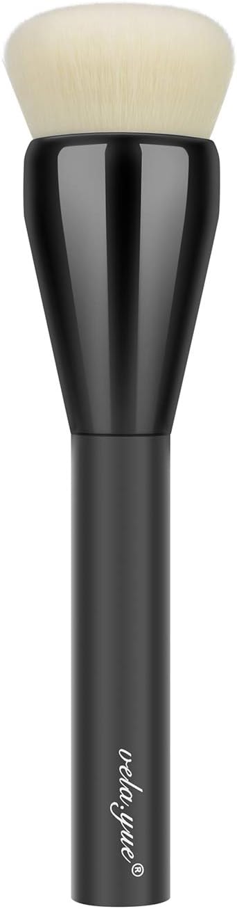 Vela.Yue Large Foundation Brush Full Coverage Powder Base Corrector Liquid Cream Crease Buffing Blending Contouring Complexion Makeup Brush