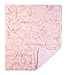 North End Decor Faux Fur Throw Blanket, Mongolian Long Hair Pink