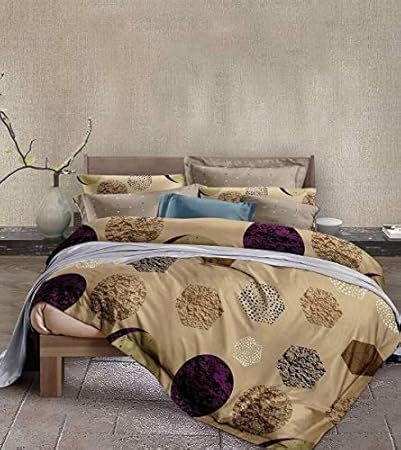 Buy Mil Furnishings Glace Cotton King Size Double Bed Comforter