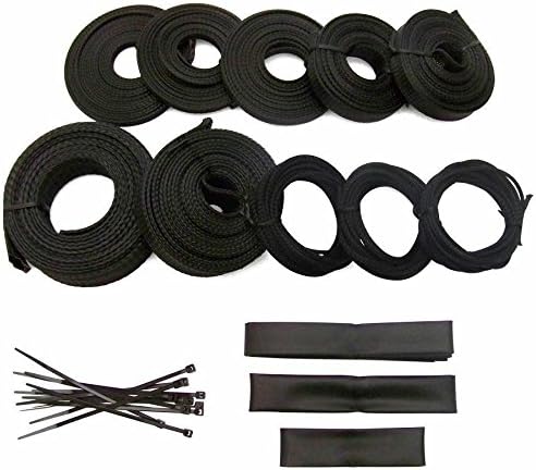 Keep It Clean Wiring Accessories KICWFAK4 Ultra Power Wrap Chassis Harness Loom Kit matchless auto automotive custom